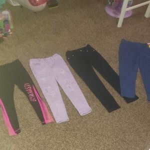 4 Used Pair Girl Jeans